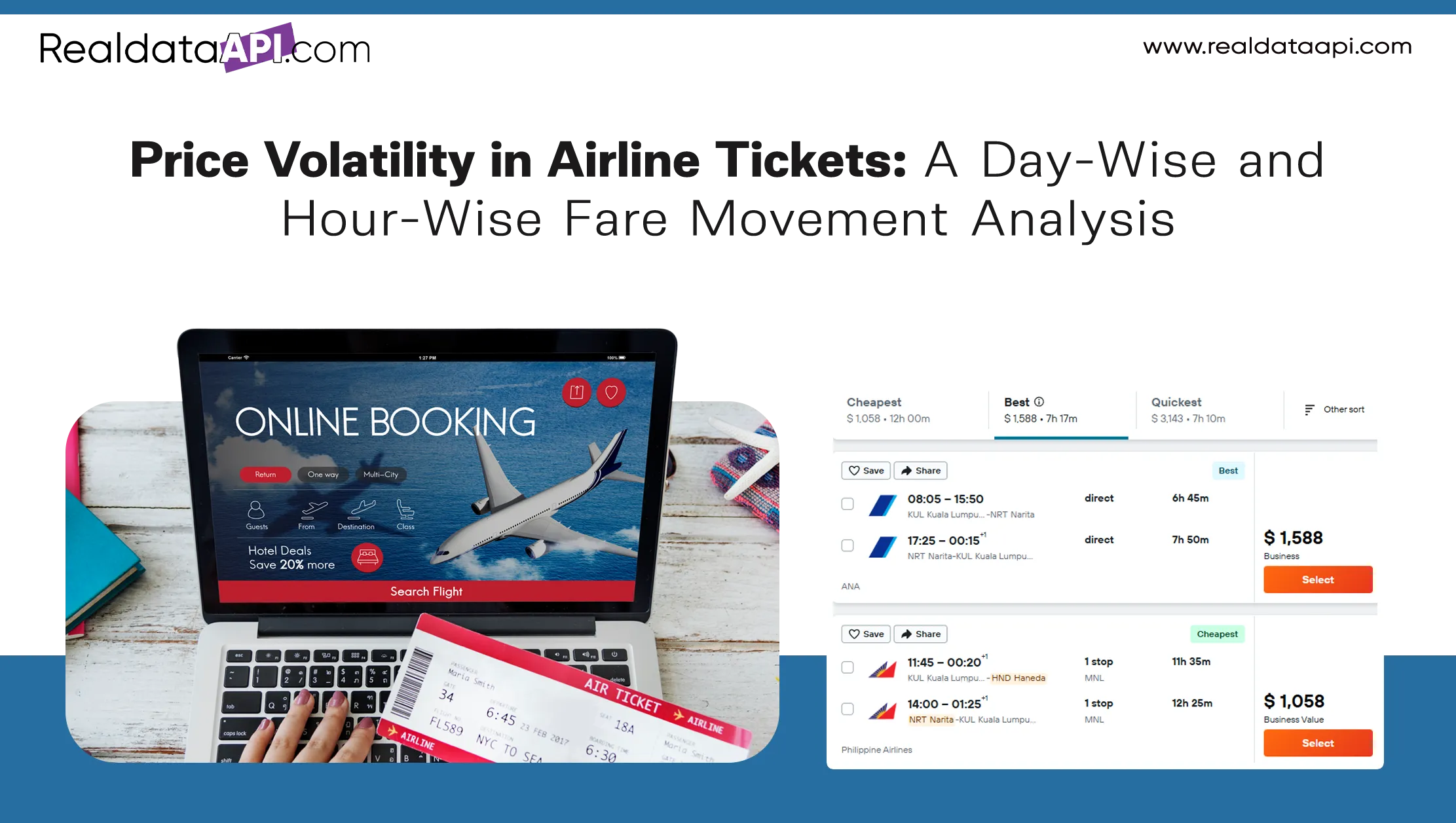 Price Volatility in Airline Tickets: A Day-Wise and Hour-Wise Fare Movement Analysis